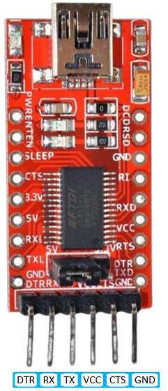 C'est un adaptateur USB TTL FTDI 232 RL pour Arduino